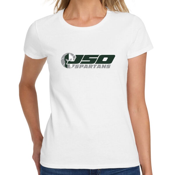 JSO Salinas Spartans Ladies Heavy Cotton 100% Cotton T Shirt Thumbnail