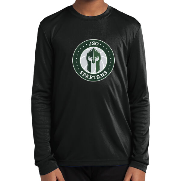 JSO Salinas Spartans Youth Long Sleeve PosiCharge Competitor Tee Thumbnail