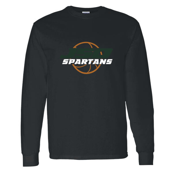 JSO Salinas Spartans Heavy Cotton 100% Cotton Long Sleeve T Shirt Thumbnail